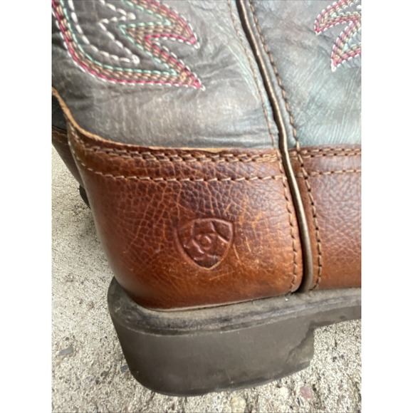 ARIAT WOMEN'S DELILAH WESTERN BOOTS - BROAD SQUARE TOE‎ Women's 8B - Picture 7 of 10